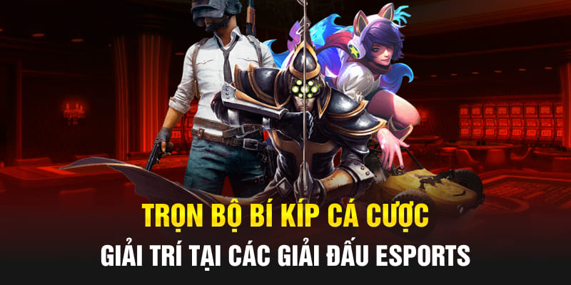 Trọn bộ bí kíp cá cược giải trí tại các giải đấu Esports